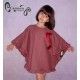 Carmen Vázquez Invierno Vestido niña Delfín Granate