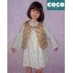 Coco Acqua Invierno Vestido y Chaleco niña