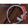 Babiné Summer Girl Diadem Flowers Coral