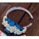 Babiné Summer Girl Diadem Red and Blue
