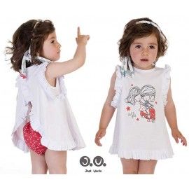 Jose Varon Summer Baby Girl Set Stars