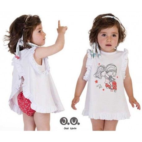 Jose Varon Summer Baby Girl Set Stars