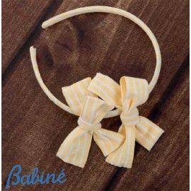 Babiné Summer Girl Diadem Yellow Laces