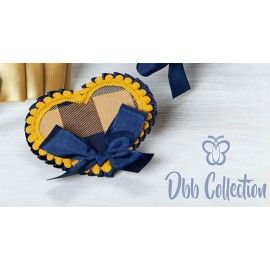 DBB Collection Invierno Pinza Cuadros Corazón