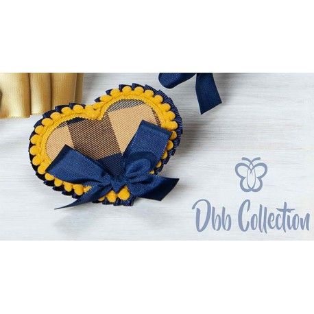 DBB Collection Invierno Pinza Cuadros Corazón