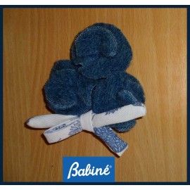 Babiné Invierno Pinza niña Flores y Lazo