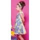 Barcarola Girl Dress Flores