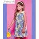 Barcarola Girl Dress Flores