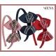 Siena Girl Diadem with Lace and Scottish Squares