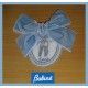 Babiné Winter Girl Pin Embrodery Blue Tie