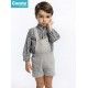 Cocote Invierno Conjunto bebé niño Negro Gris