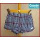 Cocote Invierno niña Short Pata de Gallo Granate