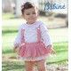 Babiné Invierno Conjunto bebé niña Rosa Pana