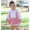 Babiné Invierno Conjunto bebé niña Rosa Pana