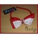 Carmen Vazquez Winter Diadem Red Tie