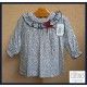 Pipos Winter Baby Girl Dress Flowers
