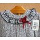 Pipos Winter Baby Girl Dress Flowers