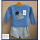 Pipos Invierno Conjunto bebé niño Gorro Azul