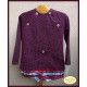 BabyYiro Invierno Conjunto bebé niño Granate Cuadros