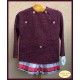 BabyYiro Winter Boy Set Wine and Squares