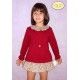 BabyYiro Invierno Conjunto niña Ciruela Liberty
