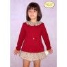 BabyYiro Invierno Conjunto niña Ciruela Liberty