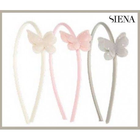 Siena Diadema Bebé Niña Mariposa
