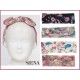 Siena Turbante Niña Tela Estampado Lazo