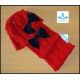 Sardon Gorro y Bufanda niña Rojo Lazo Marino