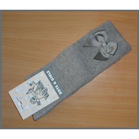 Medias niña Colegiala Lazo Aluminio Valentín
