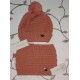 César Blanco Invierno Gorro y Cuello niña Faisán