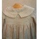 Cocote Winter Girl Dress Ocher Squares