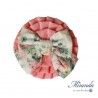 Miranda Summer Girl Pin Pink and Flowers