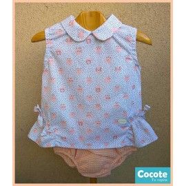 Cocote Summer Baby Girl Set Cats