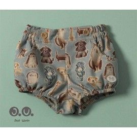 Jose Varon Summer Baby Boy Shorts Puppys Blue