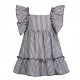 Eve Children Verano Vestido niña Dragon Fly Rayas Grises