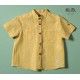 Jose Varon Summer Baby Boy Shirt Yellow Stripes