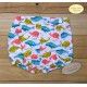Baby Yiro Verano Short ranita bebé niño Blanca con Ballenas