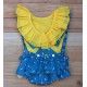 Baby Yiro Verano Conjunto niña Amarillo Libélulas