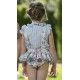 Creaciones Copo Verano Conjunto niña Rayas y Flores