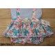 Creaciones Copo Verano Conjunto niña Rayas y Flores