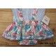Creaciones Copo Summer Girl Dress Stripes and Flowers