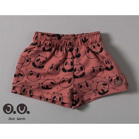 Jose Varon Summer Boy Swim Suit Pandas