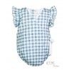 Eve Children Summer Baby Girl Romper Dolphi Squares