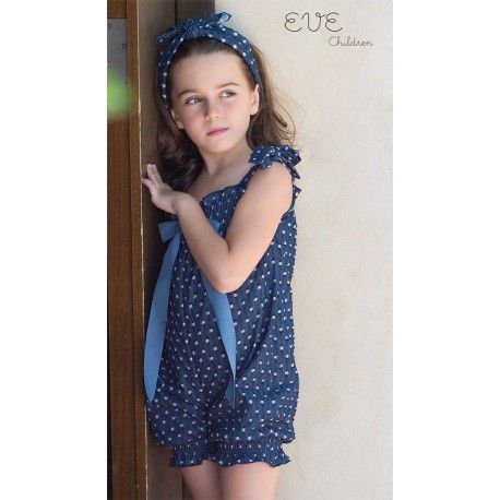 Eve Children Verano Mono niña Jeans