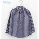 Foque Verano Camisa niño Rayas Marino y Blancas