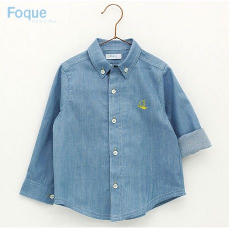 Foque Verano Camisa niño Vaquera