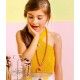 Foque Summer Girl Top Mustard