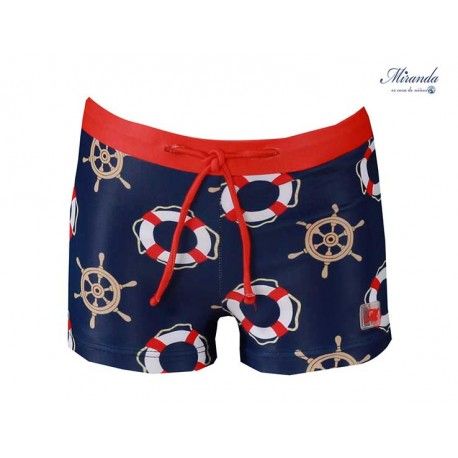 Miranda Summer Baby Boy Swimsuit Anchors
