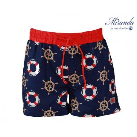 Miranda Summer Boy Swimsuit Anchors